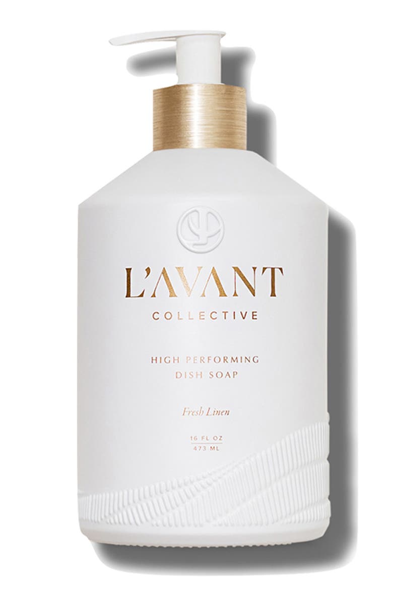 Fresh Linen Dish Soap, Main, color, WHITE