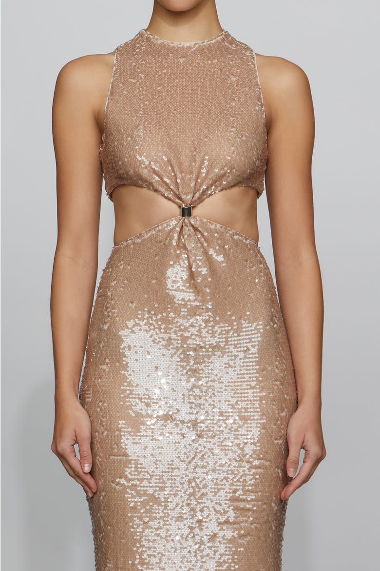 Tashi Gown, Alternate, color, Nude