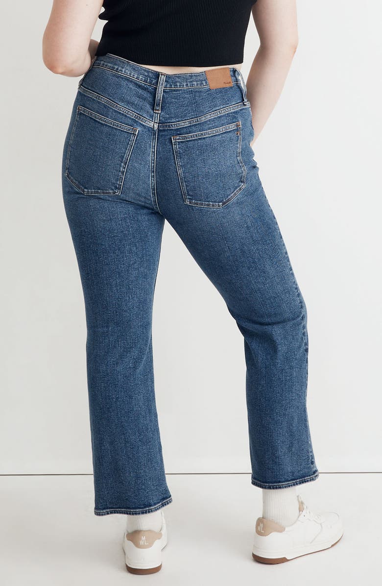 Madewell Cali High Waist Demi-Boot Jeans, Alternate, color,