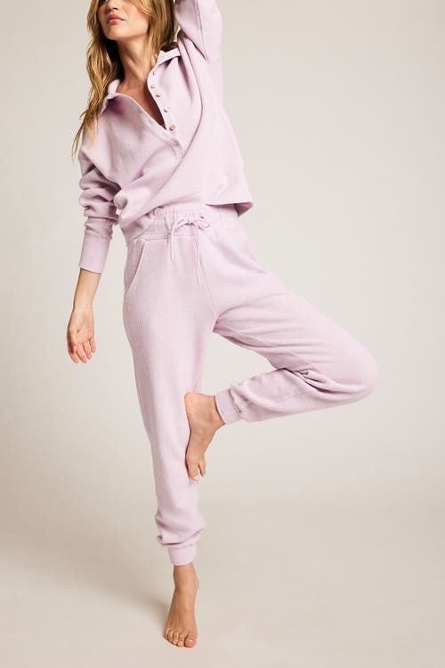 Negative Underwear Waffle Knit Jogger In Purple