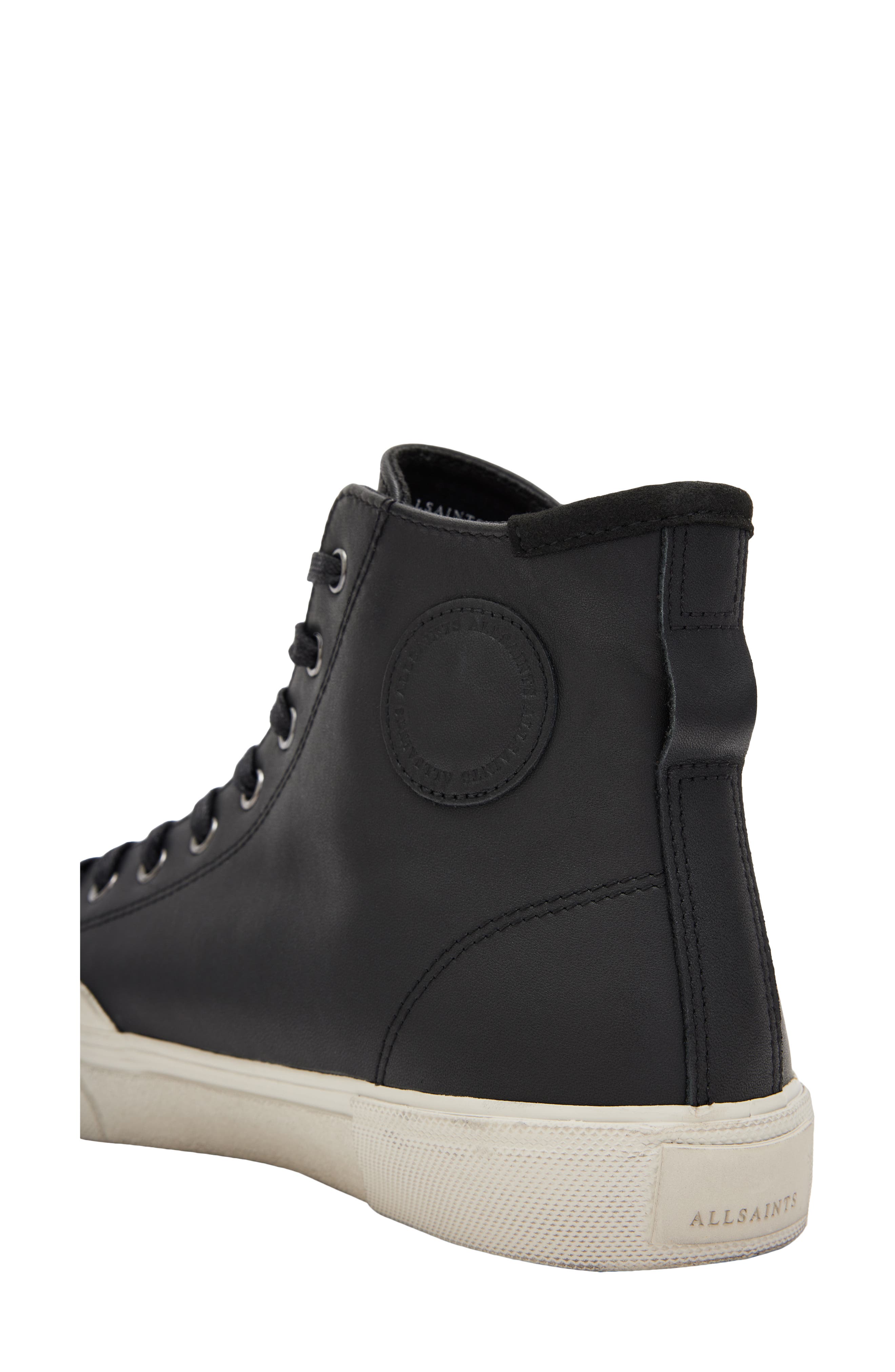 AllSaints Dumont Leather High Top Sneaker, Alternate, color, 
