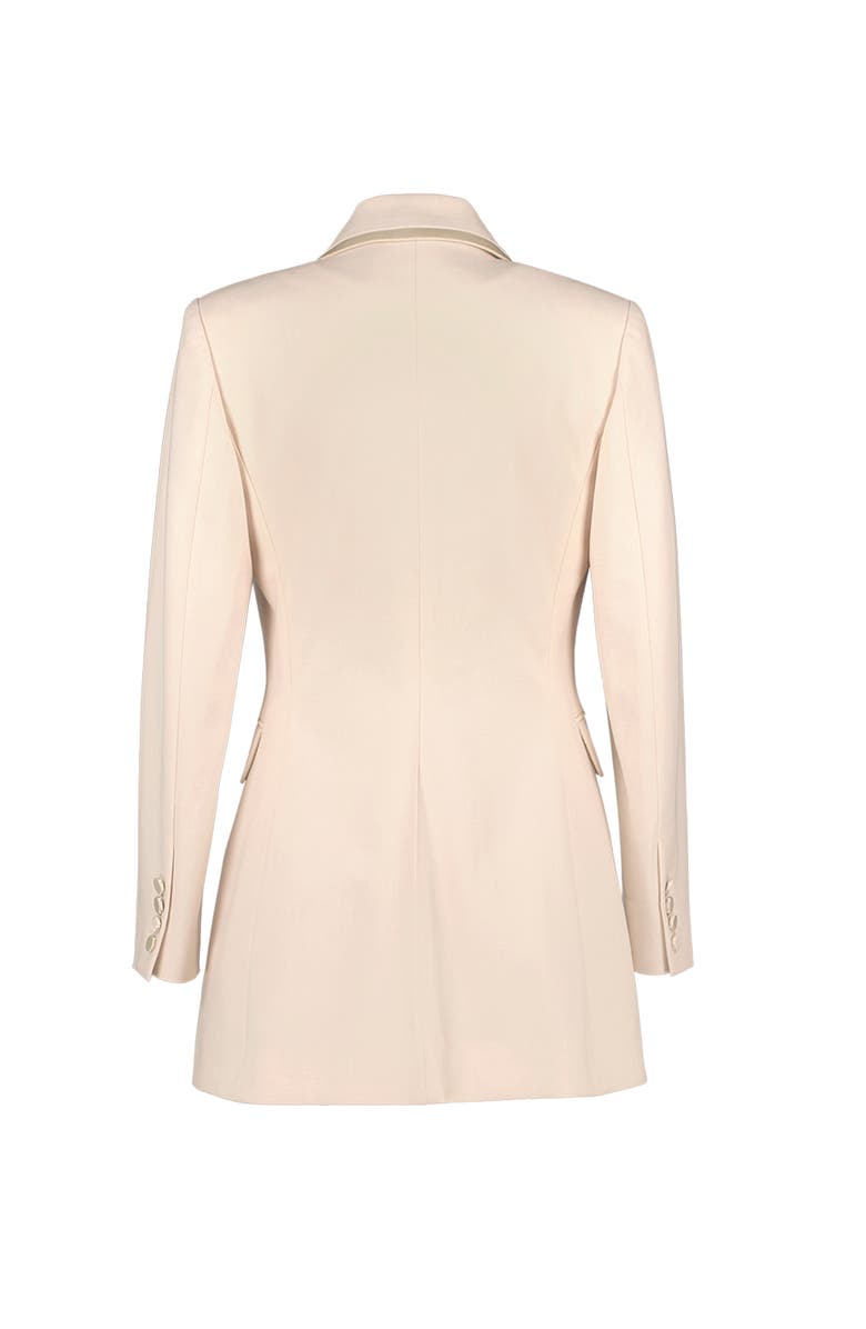 IVONNE Tailored Blazer With Satin Lapel, Alternate, color, 