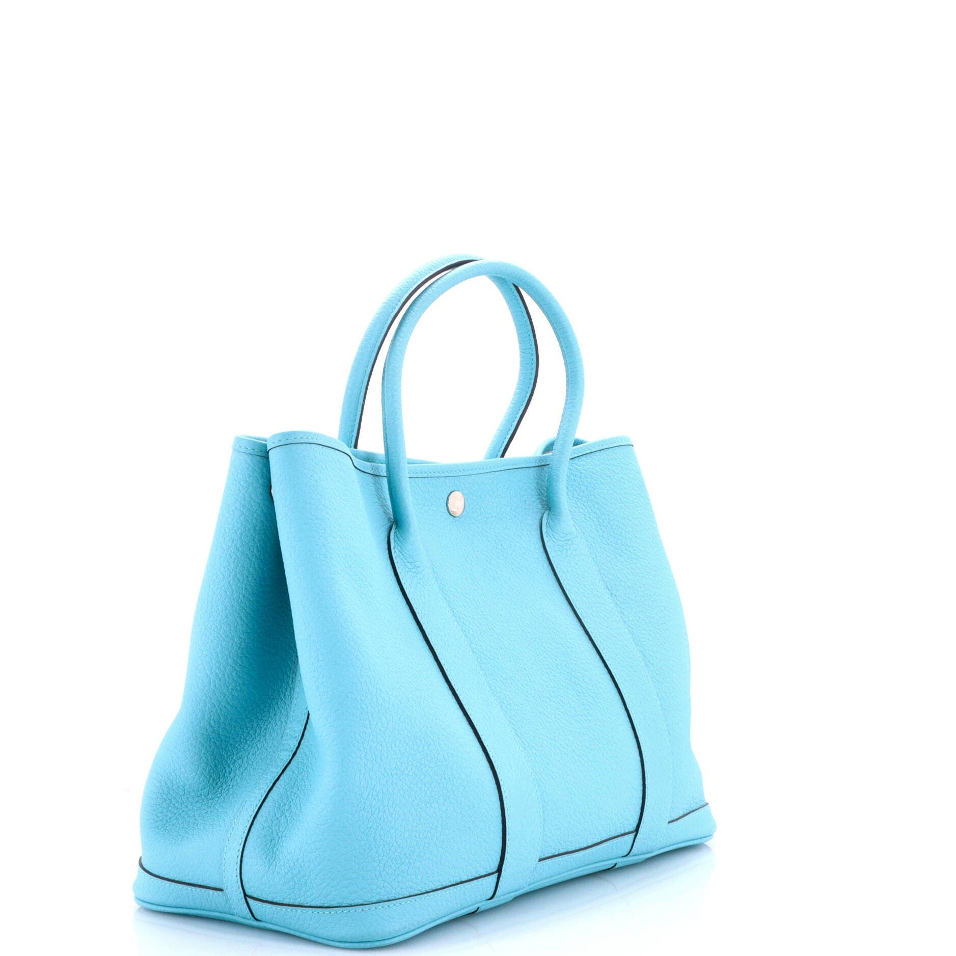 Garden Party Tote Leather 36, Alternate, color, Blue