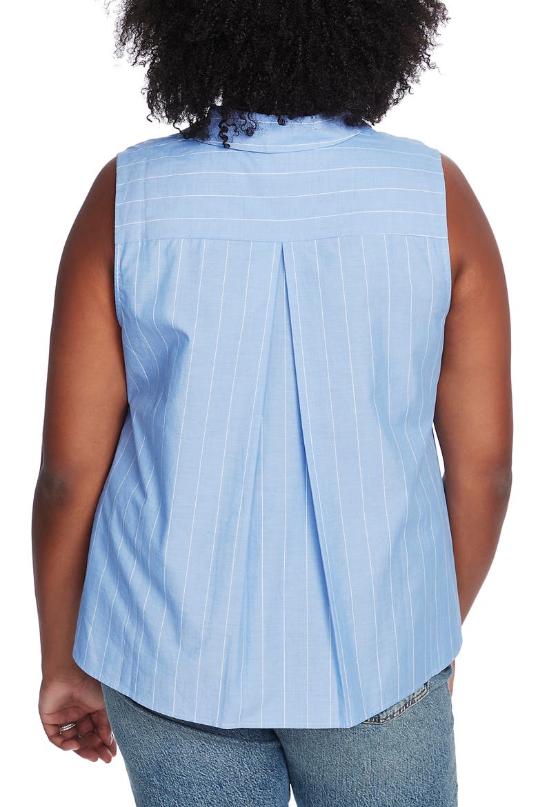 Sleeveless Shirt, Alternate, color, VILLA AZUL