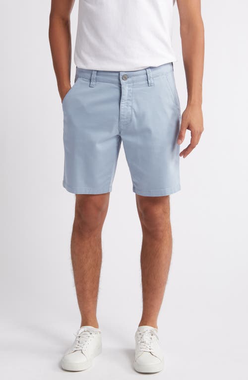 34 Heritage Arizona CoolMax® Slim Fit Flat Front Chino Shorts in Faded Denim Summer  product