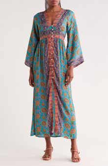 Bell Sleeve Midi Dress