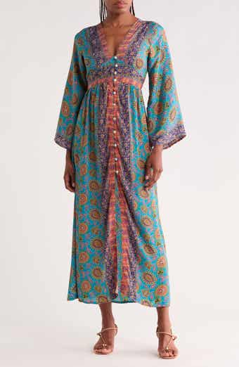 Bell Sleeve Midi Dress
