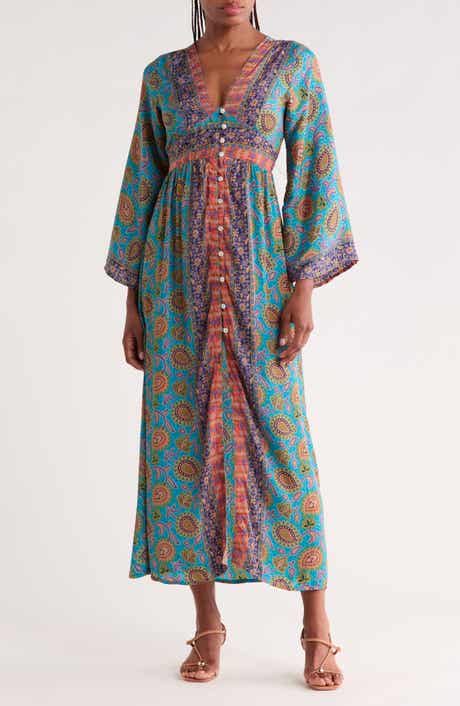Bell Sleeve Midi Dress