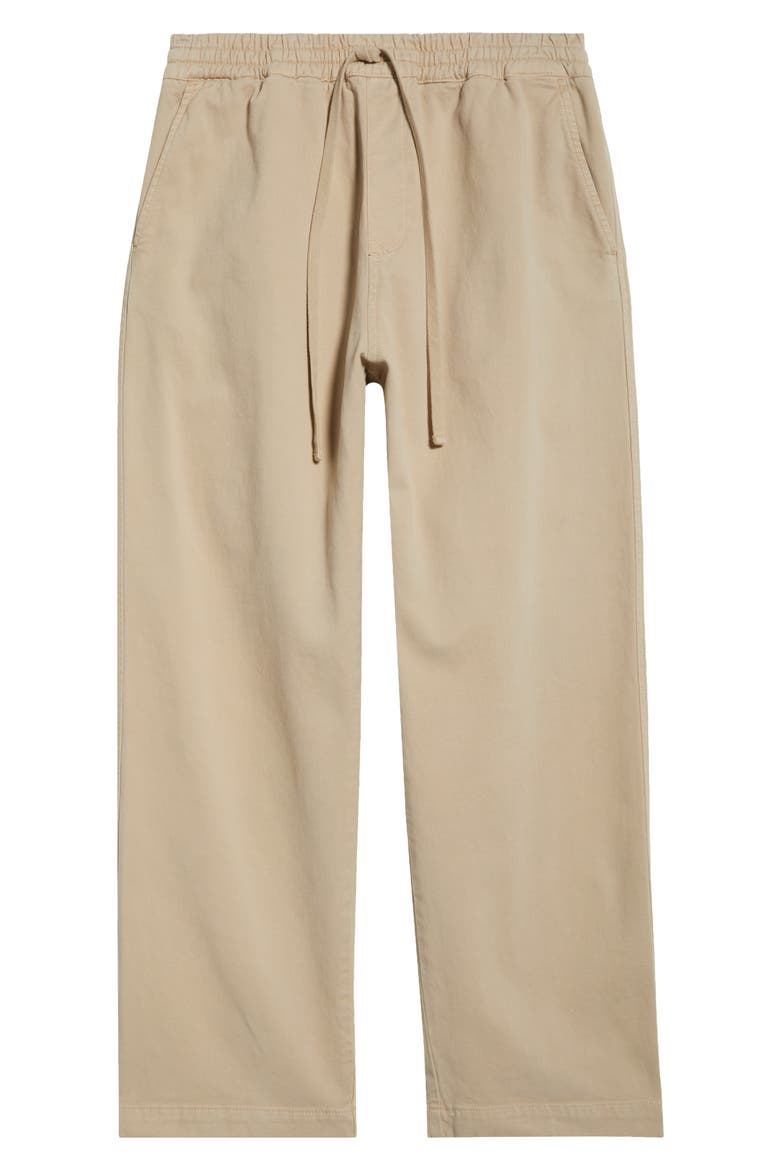 Floyde Tie Waist Pants, Alternate, color, WALL GARMENT DYED