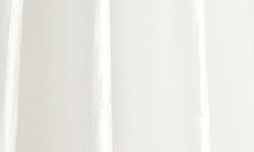 Dainty Home Single Sheer Panel Curtain In Ivory