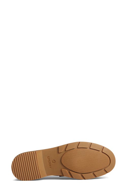 Sperry Top-sider® Sperry Wells Boat Shoe In Dark Tan