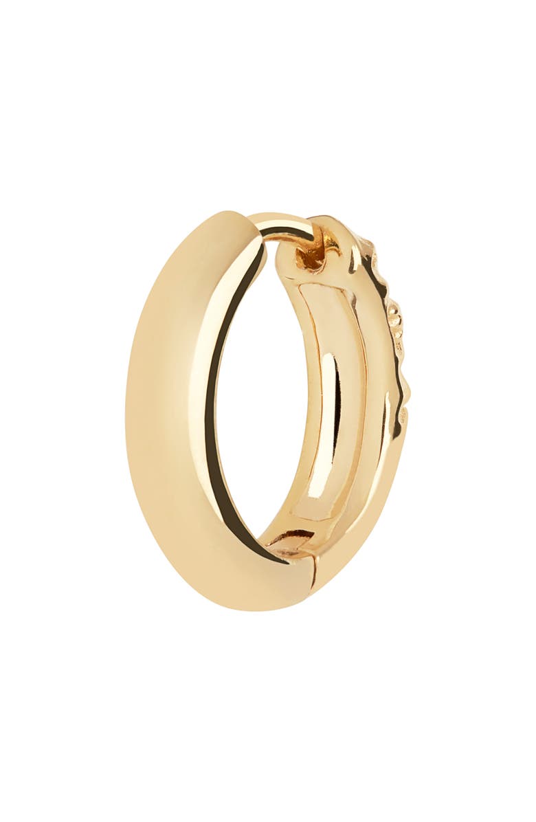 Maria Black Axton Single Huggie Hoop Earring, Main, color, 