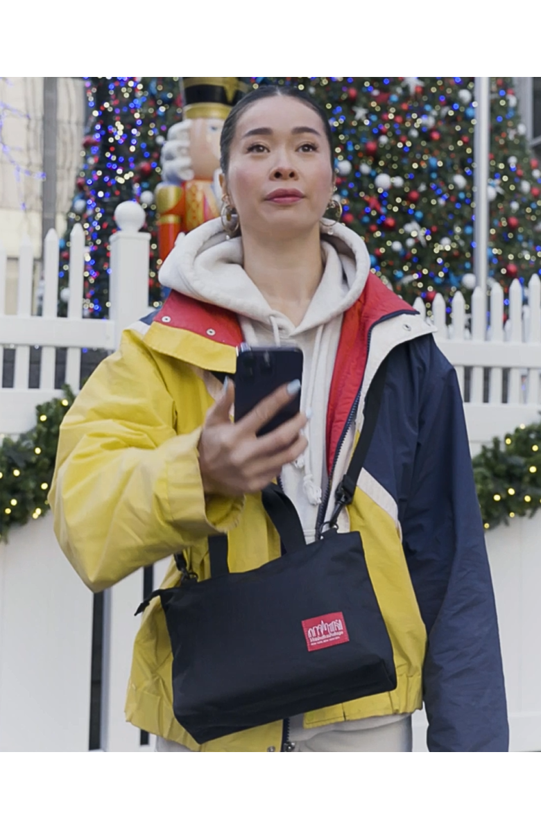 Manhattan Portage Remsen Street Tote Bag Ver 2, Alternate, color, Black