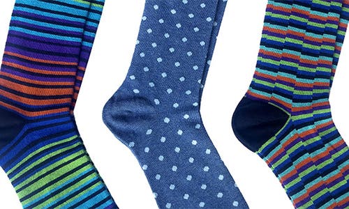 Unsimply Stitched Assorted 3-pack Crew Socks