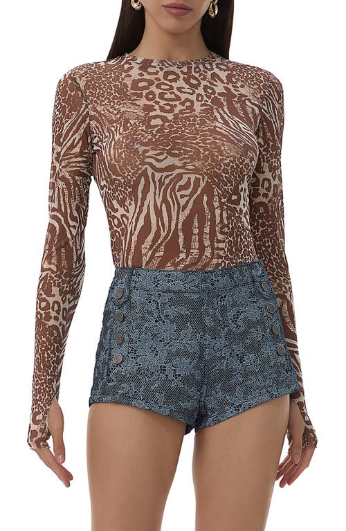 AFRM AFRM KAYLEE LONG SLEEVE MESH TOP