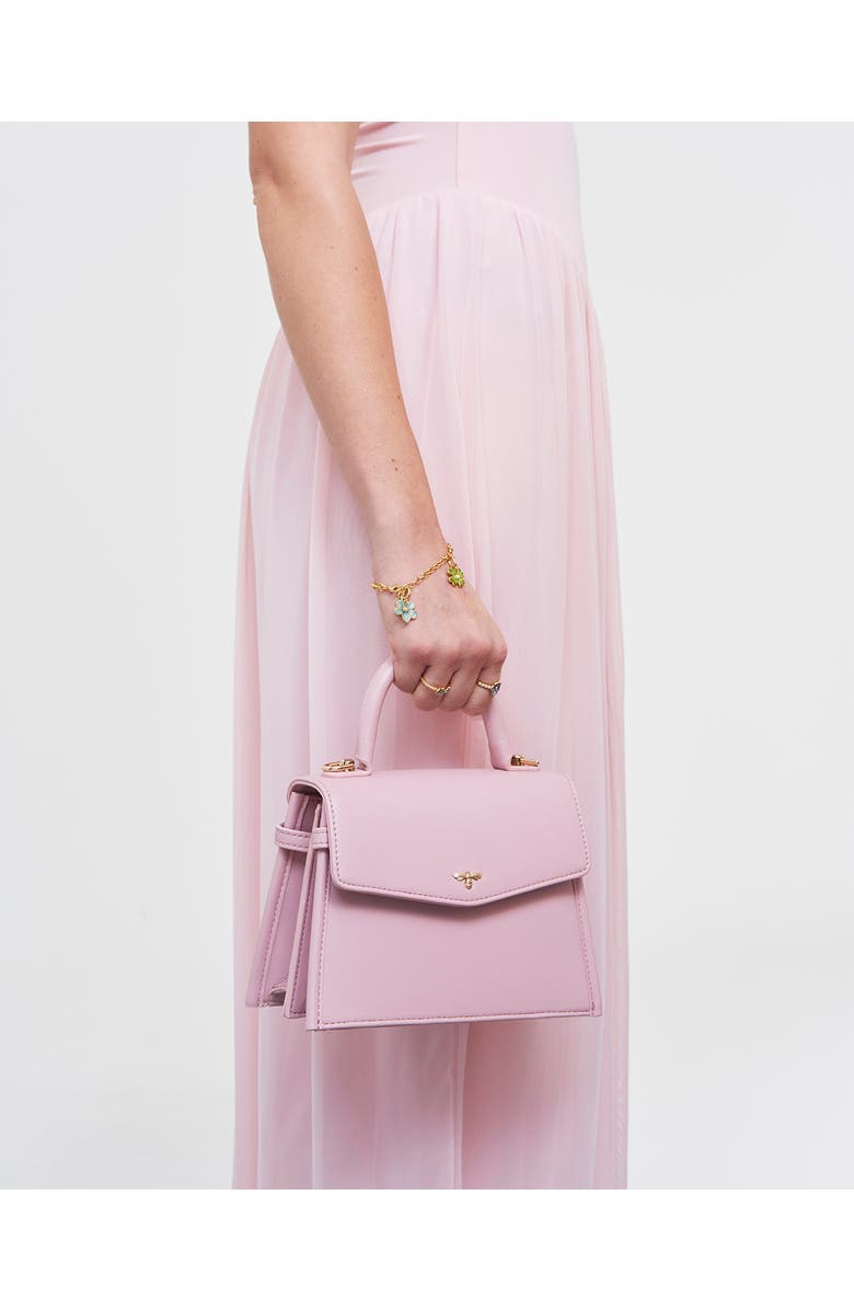 Fable England Small Structured Tote Bag, Alternate, color, Light/Pastel Pink