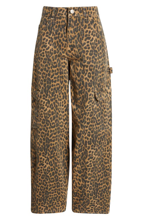 DAMSON MADDER DAMSON MADDER LEOPARD CARGO JEANS