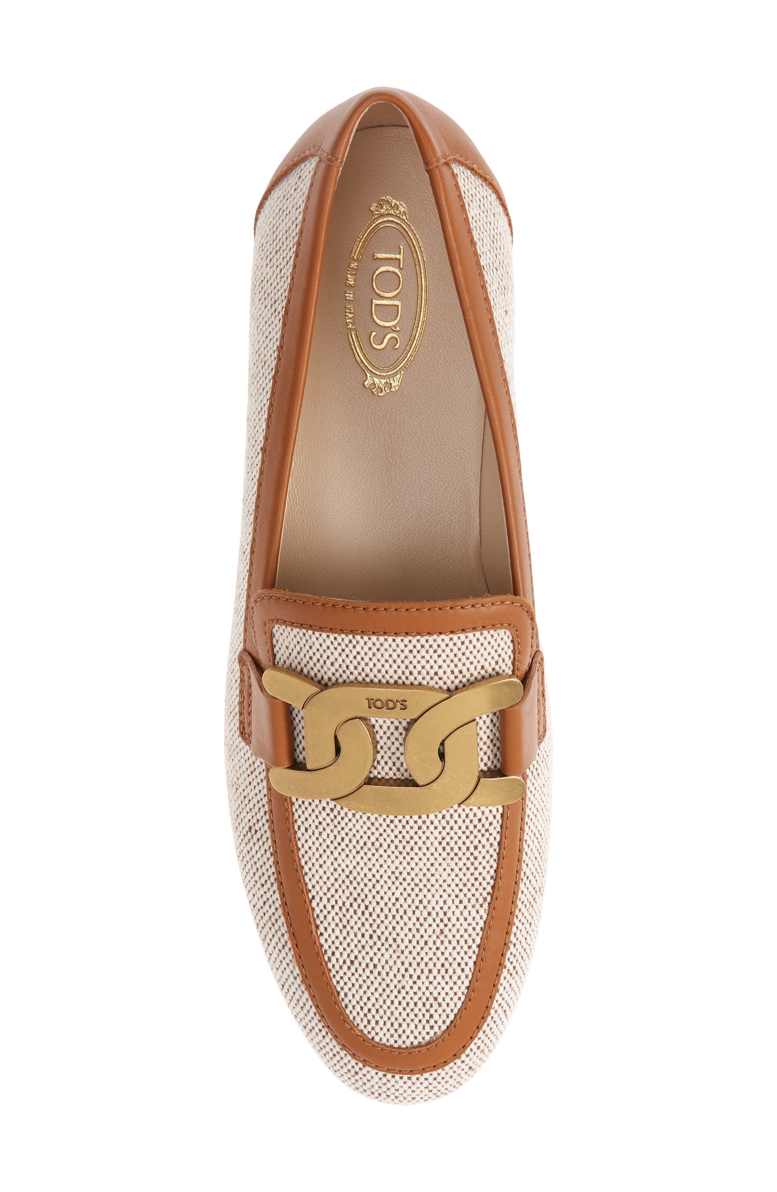 Tod's Cuoio Loafer, Alternate, color, 