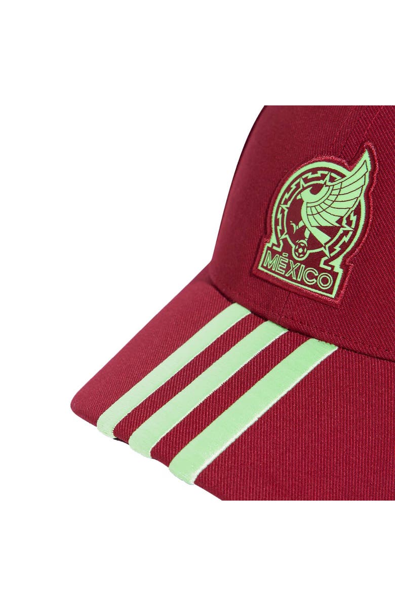 adidas Men's adidas Green Mexico National Team Dad Adjustable Hat, Alternate, color, 