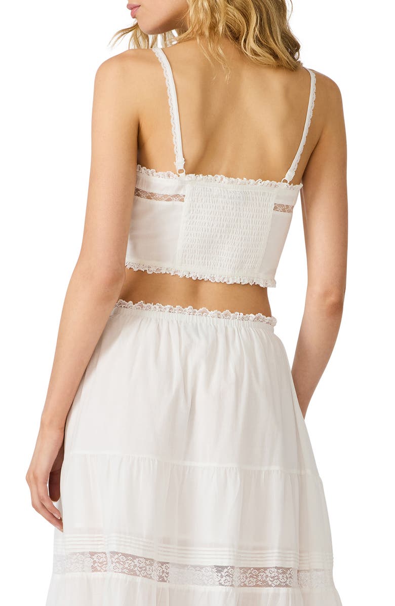 Steve Madden Elisse Crop Camisole, Alternate, color, Antique