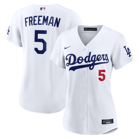 Women's  Nike Freddie Freeman White Los Angeles Dodgers Home Stadium Jersey