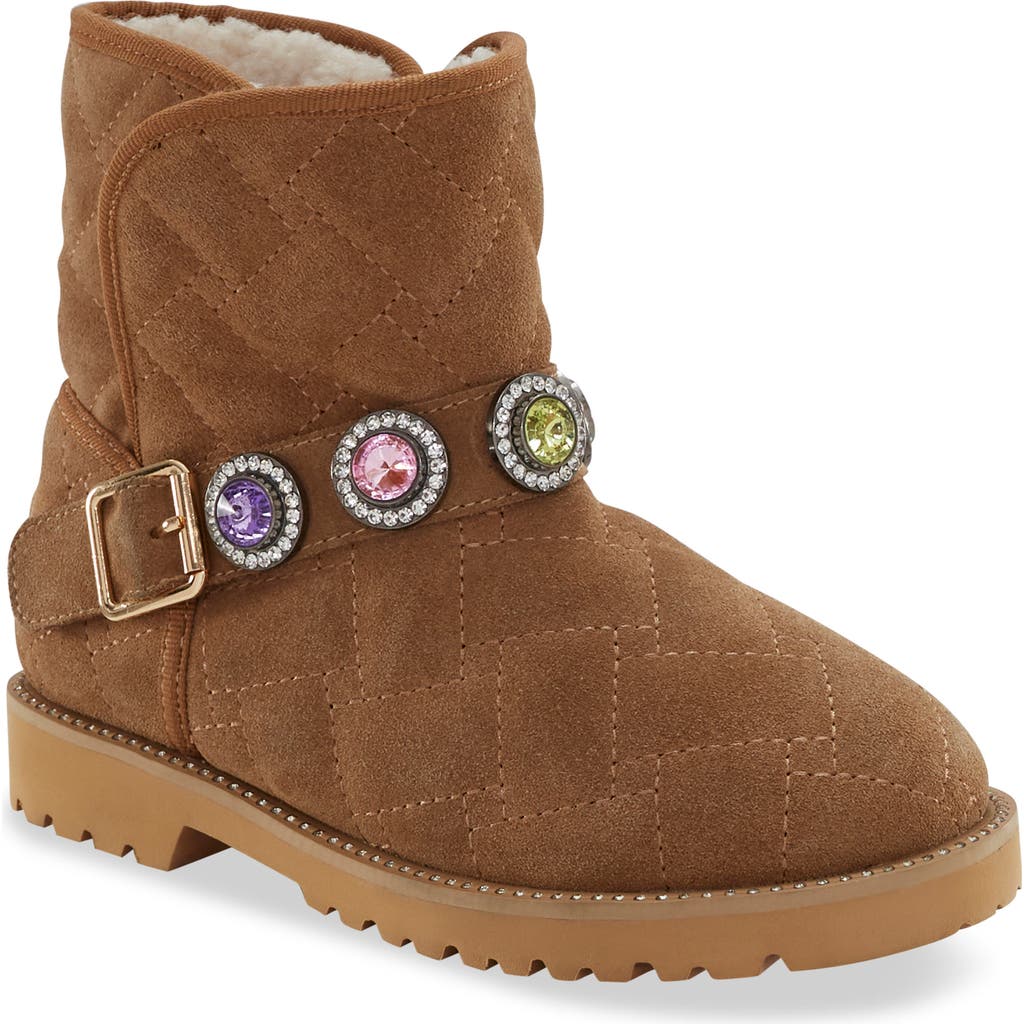 Kurt Geiger London Kids' Mini Orson Bootie In Brown