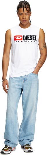 T-Isco-Div Logo Appliqué Muscle Tee