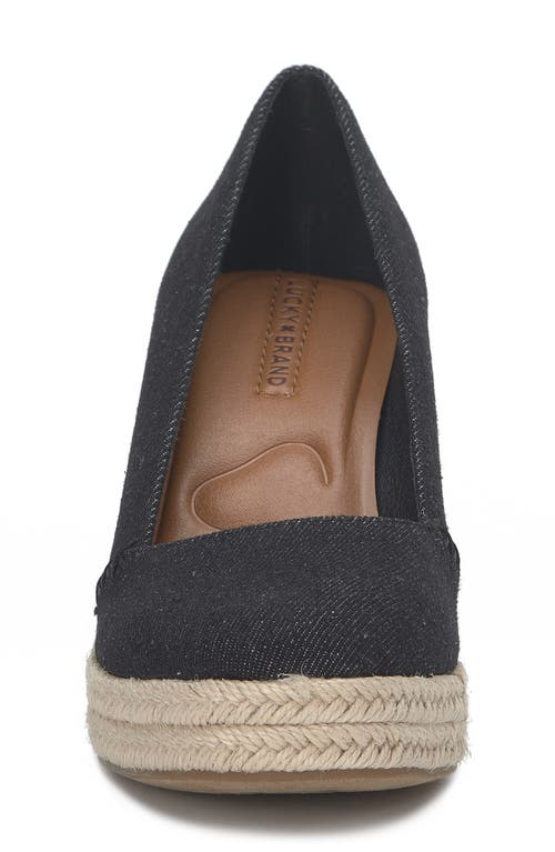 LUCKY BRAND LUCKY BRAND IMULA PLATFORM WEDGE ESPADRILLE
