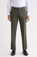 Kenneth Cole Reaction Crosshatch Flat Front Trousers