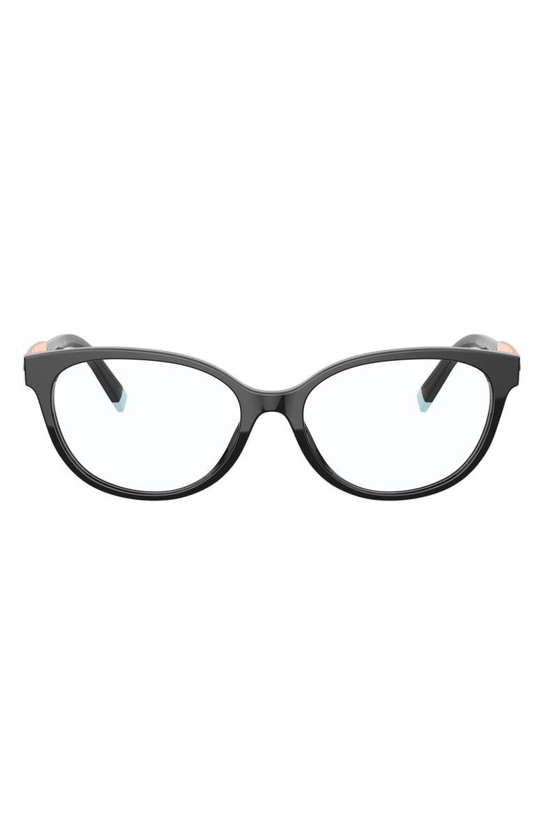 Tiffany & Co. 52mm Cat Eye Optical Glasses, Main, color,