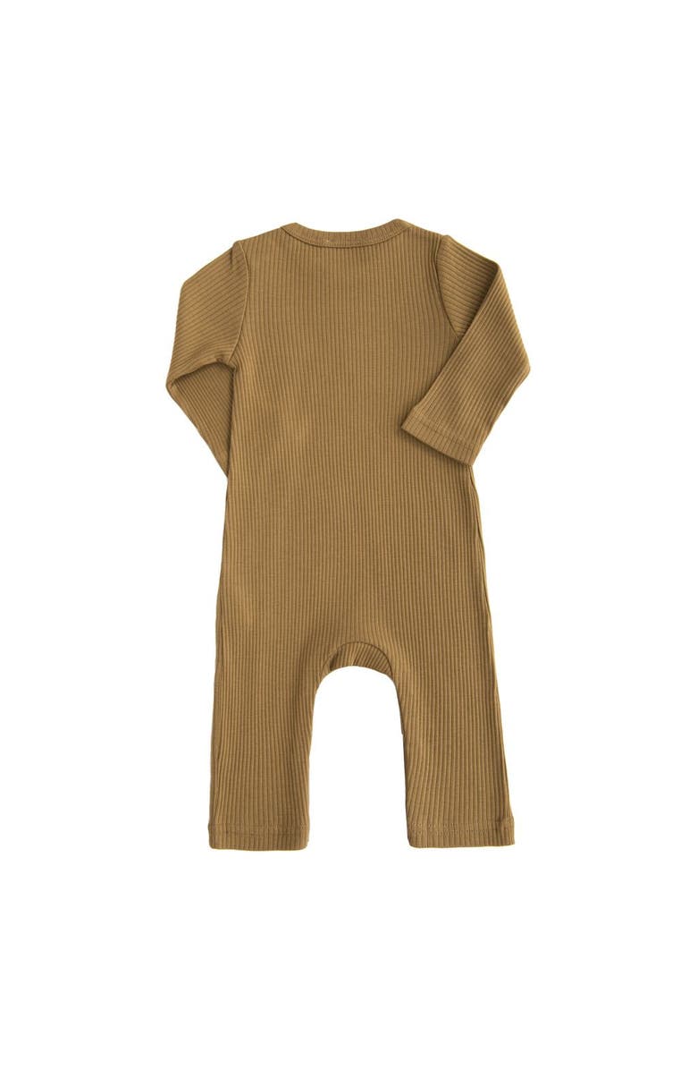 Banblu Long Sleeved Modal Romper, Alternate, color, Camel