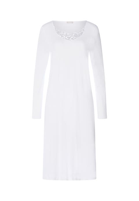 Belen Embroidered Cotton Nightgown