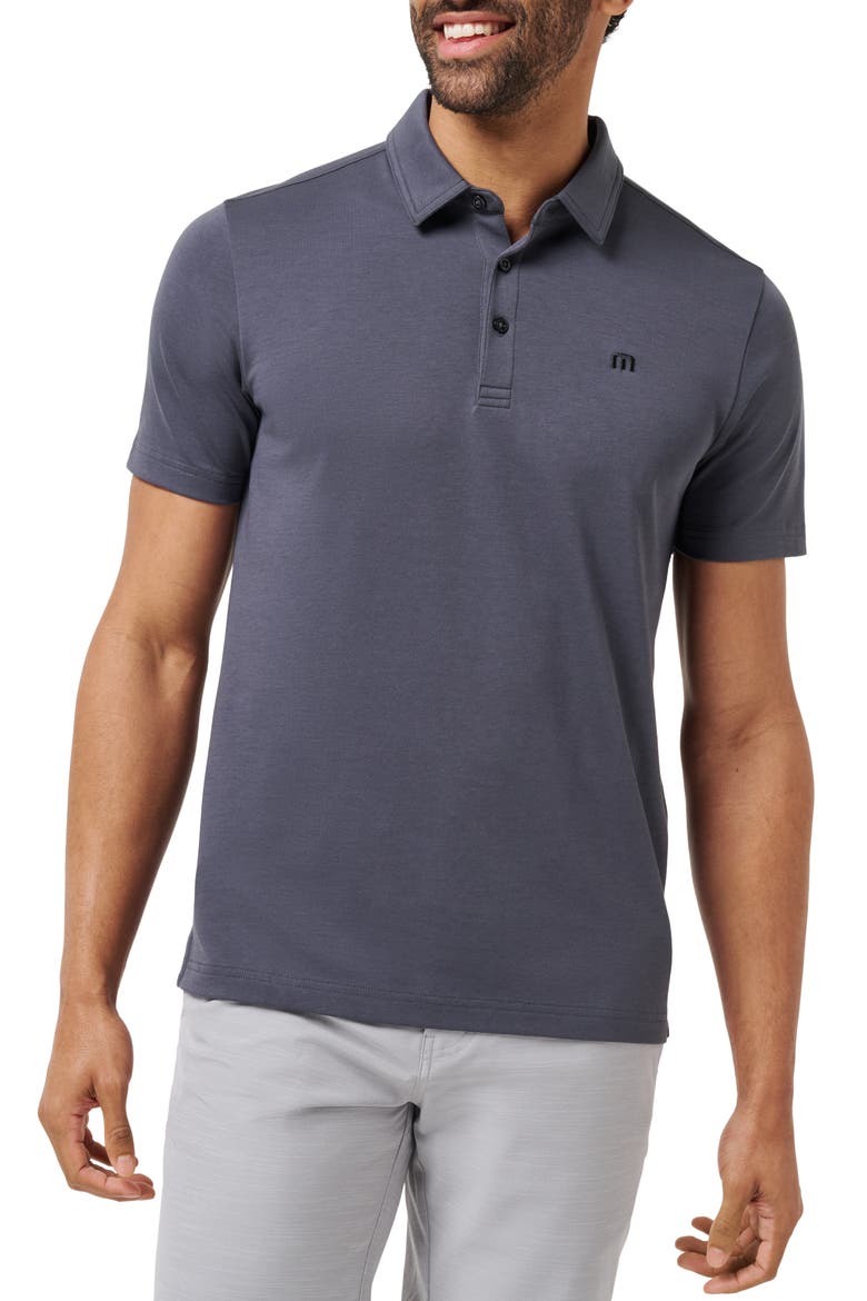 Warm Skies Polo, Main, color, EBONY