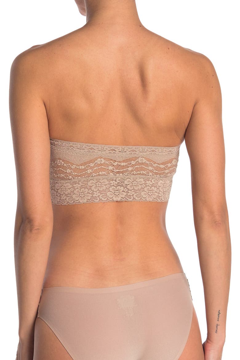 Intimately FP Lace Bandeau Bralette, Alternate, color, NUDE