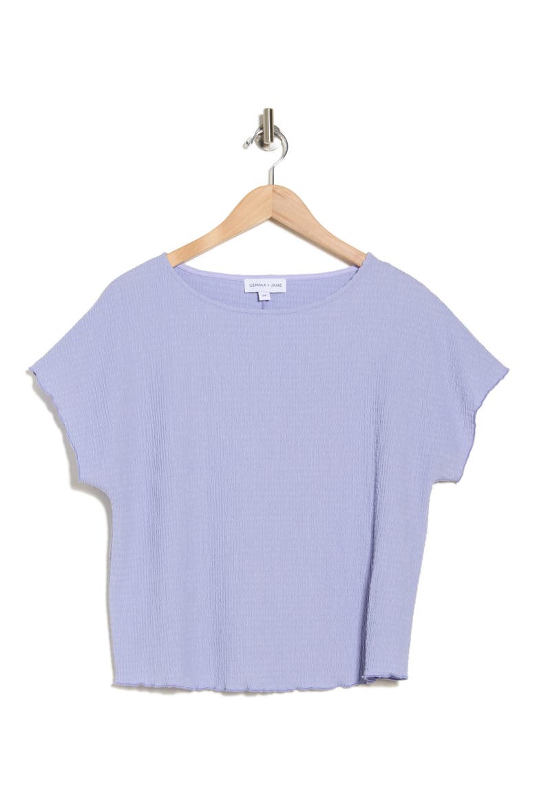 Dolman Sleeve Jacquard Top, Alternate, color, BABY LAVENDER