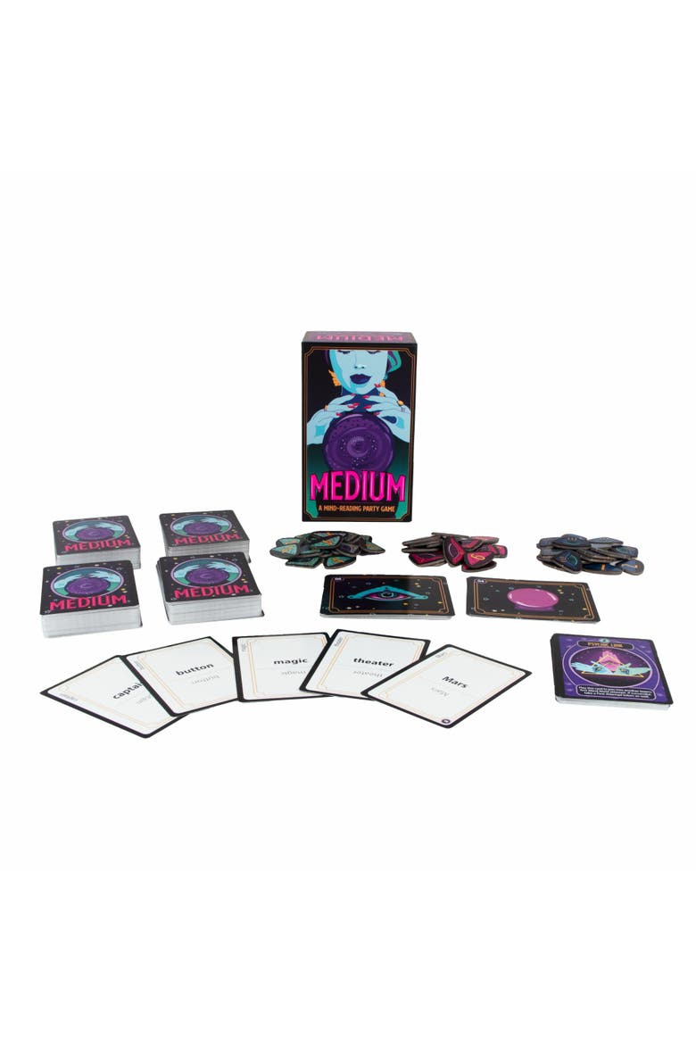 Medium Mindreading Party Game, Alternate, color, Multicolored