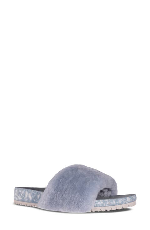 San Ysidro Genuine Shearling Slide Sandal (Women)