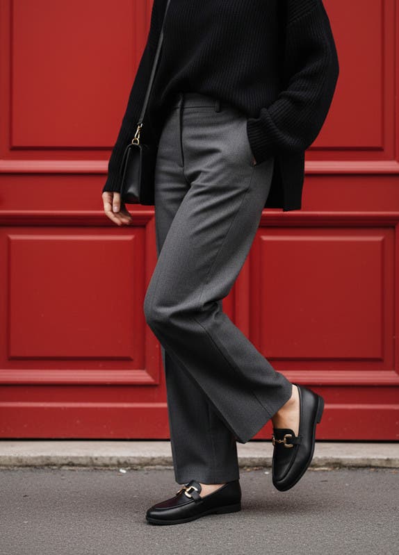 Marc Joseph New York Avery Street Hands Free Technology Leather Buckle Loafer, Alternate, color, 