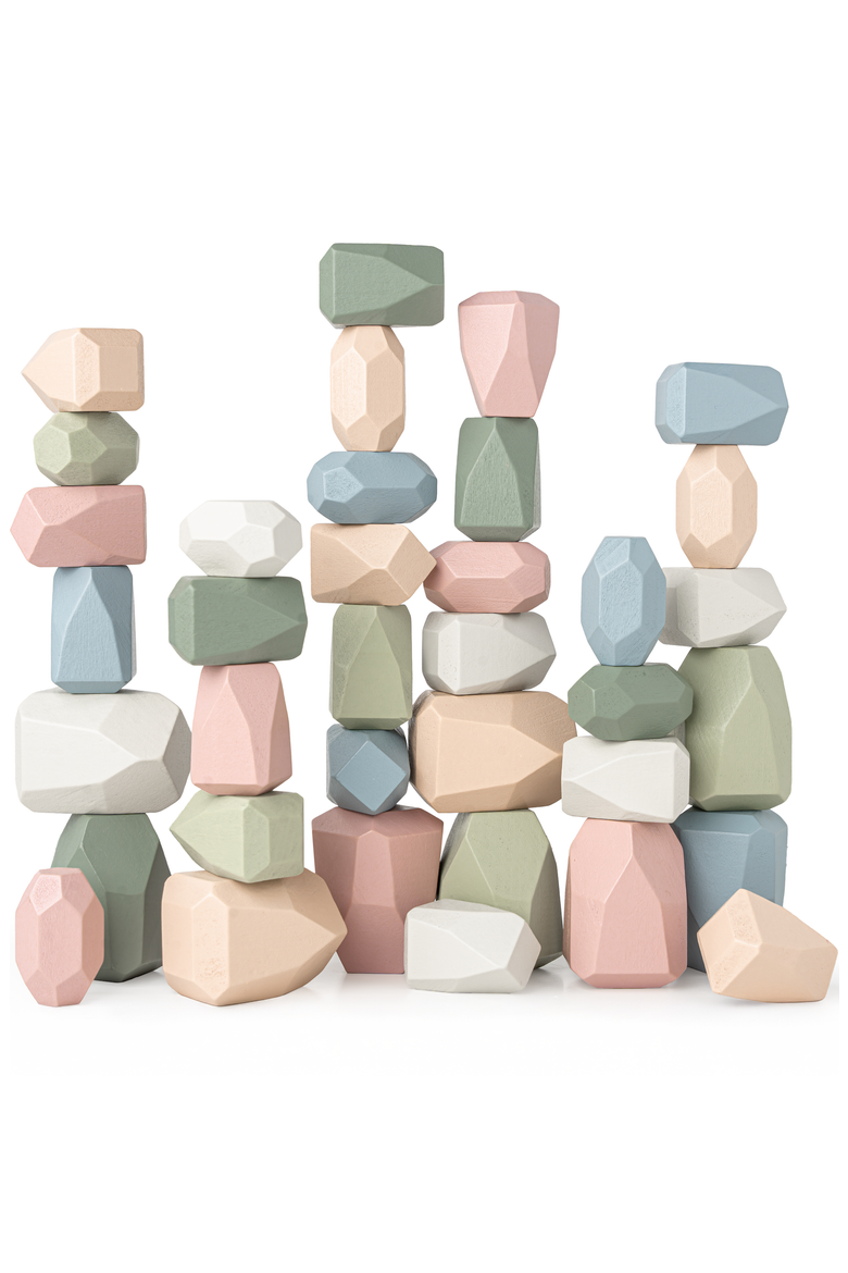 Stacking Blocks for Toddlers, Main, color, Neutral Pack