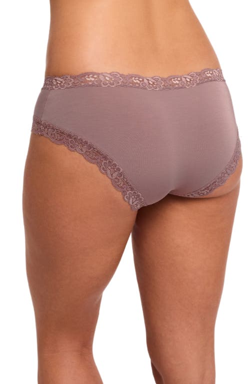 Fleur't Iconic High Waist Boyshorts In Cappuccino
