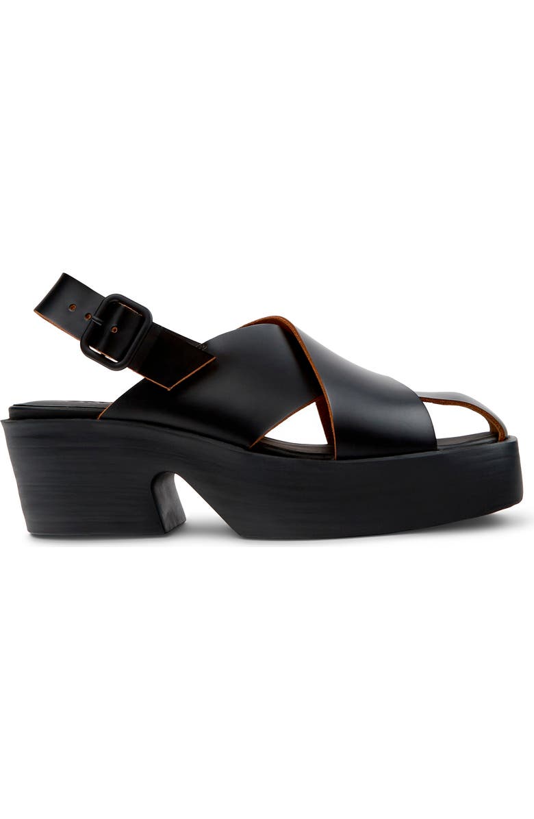 Camper Billie Slingback Platform Sandal, Alternate, color,