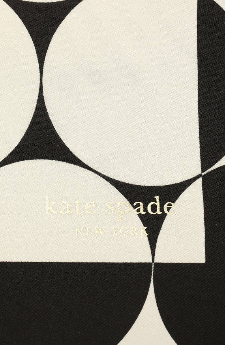 Kate Spade New York seasonless dot silk bandana, Alternate, color, 