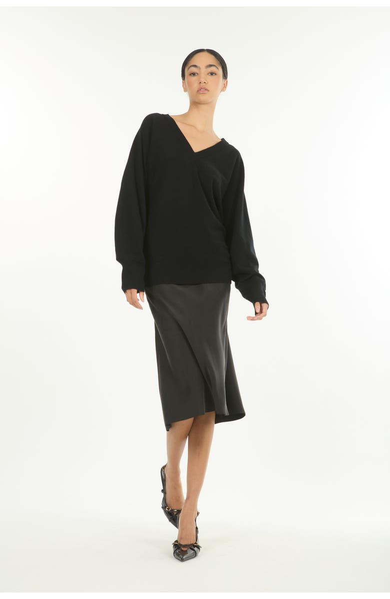 SECRET MISSION Haven Sweater, Main, color, Black