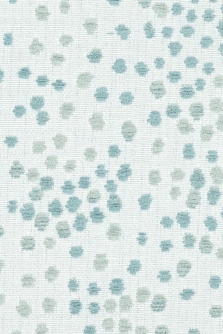 Speckle Surf with Chenille Dots Indoor & Outdoor Woven Accent Pillow, Alternate, color, Surf