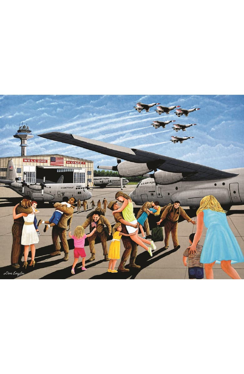 Sunsout Family Welcome 500 piece Jigsaw Puzzle for Adults, Main, color, Multicolor