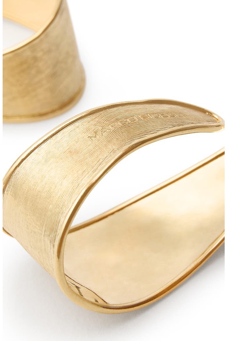 Lunaria Hoop Earrings, Alternate, color, YELLOW GOLD