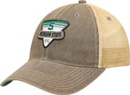 LEGACY ATHLETIC Men's Gray Michigan State Spartans Legacy Point Old Favorite Trucker Snapback Hat