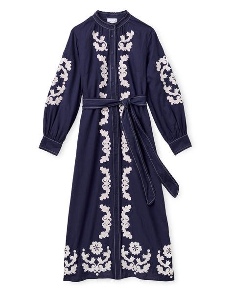 Ophelia Linen Midi Dress