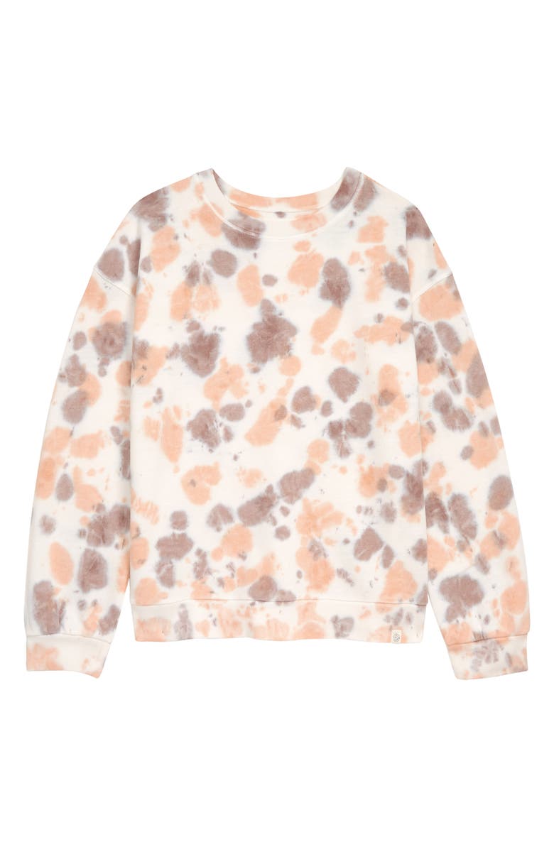 Treasure & Bond Kids' Pattern Fleece Sweatshirt, Main, color,