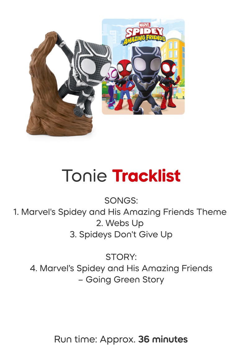 Spidey & Friends Tonie 4-Pack Figurine Playset, Alternate, color, MULTI